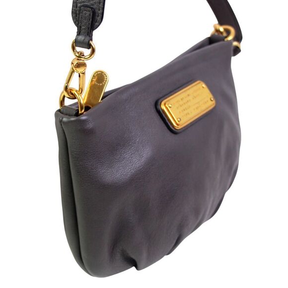 Marc by Marc Jacobs TAUPE BROWN REAL LEATHER X-BODY SHOULDER BAG CLUTCH PURSE - Picture 4 of 16